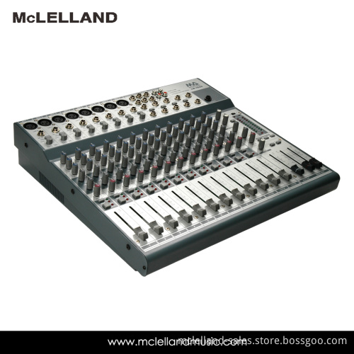6 Channel Mixing Console with 4 Balance/Unbalanced Mono Line Input